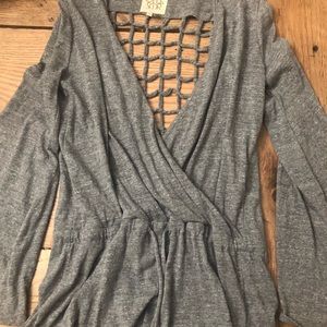 Adorable Gray Chaser Romper